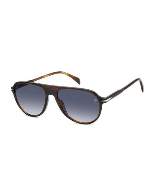 David Beckham Blue Sunglasses