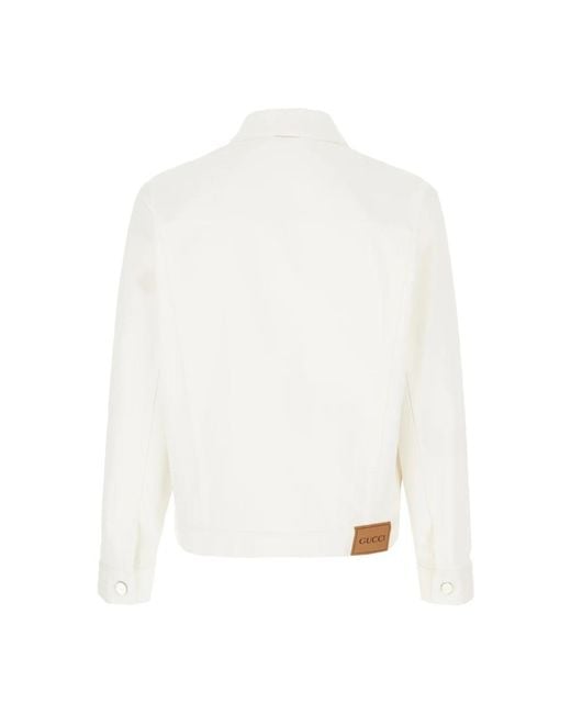 Denim Jackets Gucci de hombre de color White