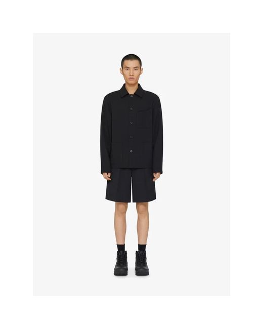 Givenchy Black Light Jackets for men