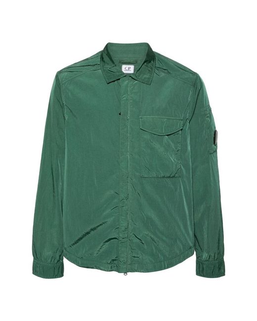 Casual camicie di C P Company in Green da Uomo
