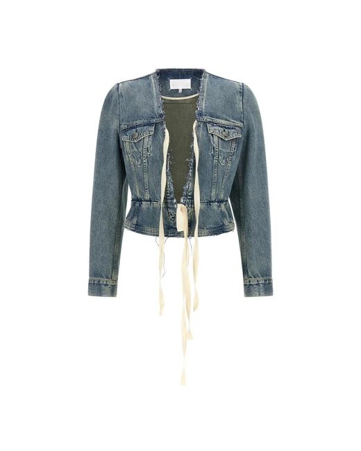 Maison Margiela Blue Denim Jackets