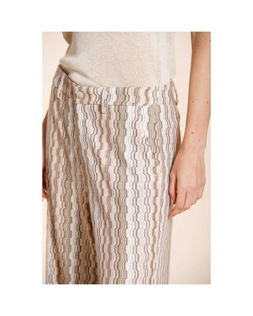 Mason's Natural Wide Trousers
