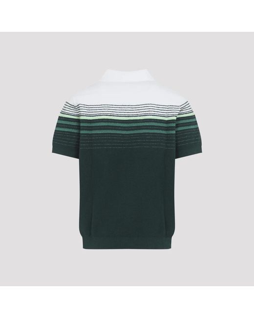 Casablanca Green Polo Shirts for men