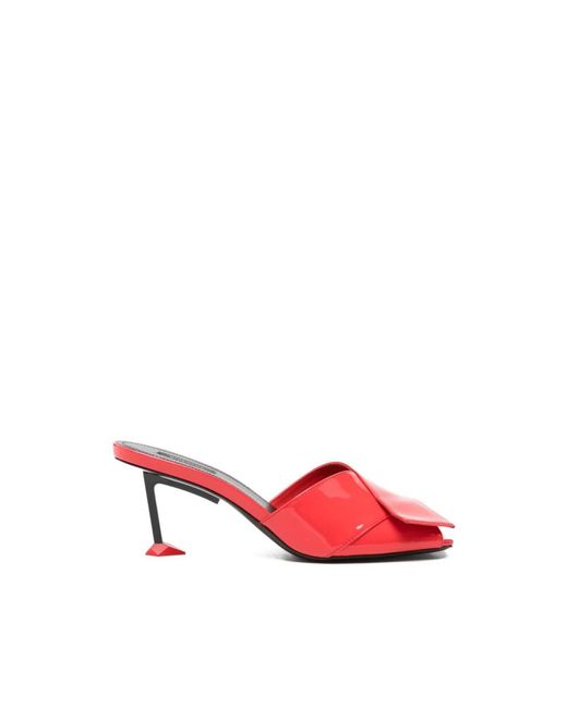 Givenchy Red Boudoir Sandals
