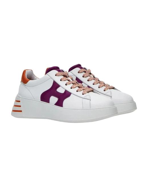 Hogan Purple Sneakers