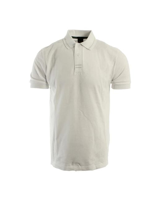 HUGO Paule Polo in het White voor heren