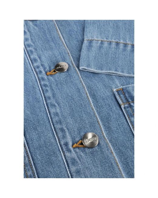 Object Jassen ,Blauw ,Katoen Rosie Re L/S Overshirt in het Blue