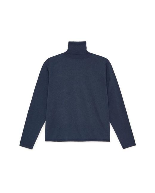 Maliparmi Blue Turtlenecks