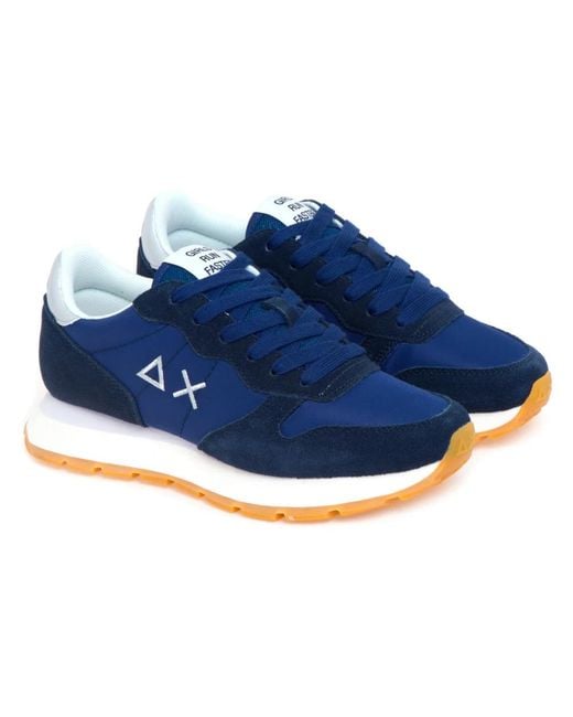 Sun 68 Blue Sneakers