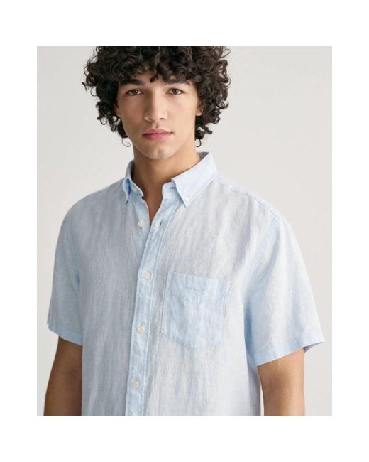 Shirts > short sleeve shirts Gant pour homme en coloris Blue
