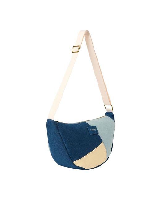 Studio Noos Blue Patchwork Gürteltasche