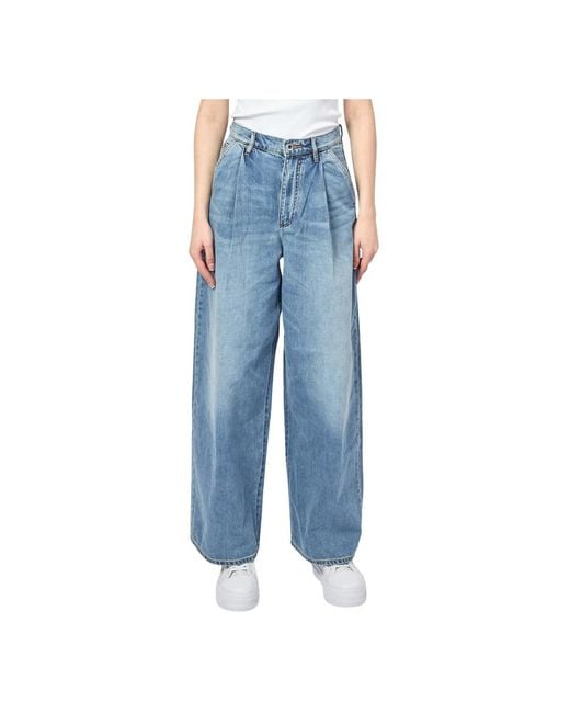 ARMANI EXCHANGE Blue Wide Jeans