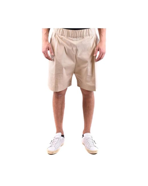 Pantaloncini di Laneus in Natural da Uomo