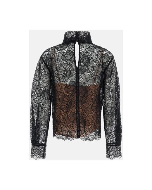 ROTATE BIRGER CHRISTENSEN Black Blouses