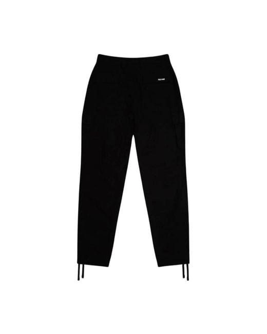 DOLLY NOIRE Black Cropped Trousers for men