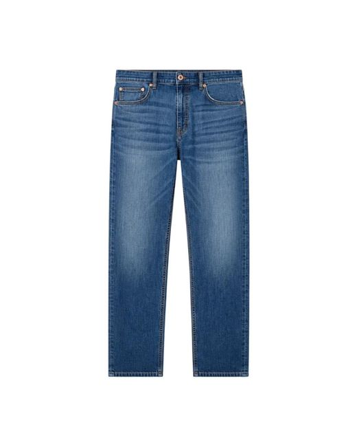 Harmont & Blaine Blue Straight Fit Jeans for men