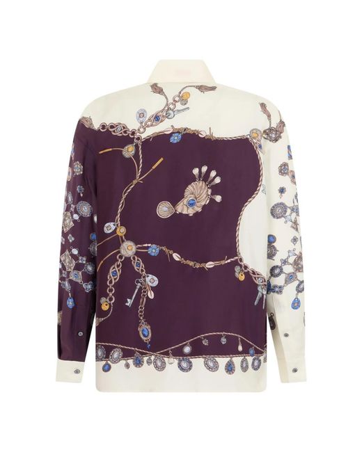 Shirts Versace de color Purple