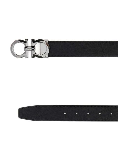 Ferragamo Black Belts for men