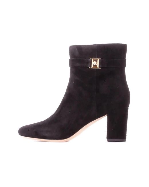 Ralph Lauren Black Heeled Boots