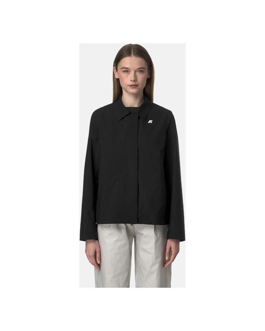 K-Way Black Light Jackets
