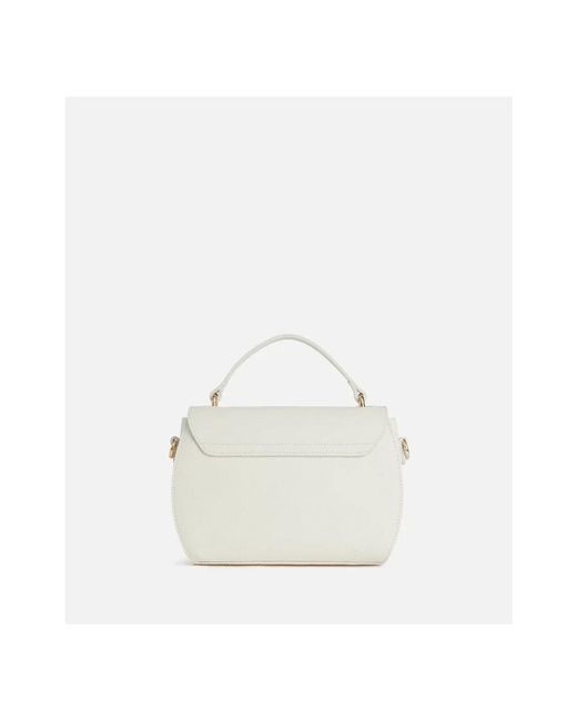 Alviero Martini 1A Classe White Handtasche Mit Klappe
