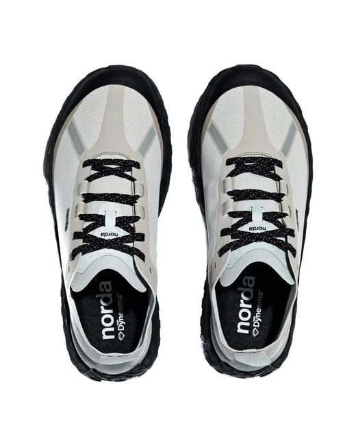 Norda Black Sneakers for men