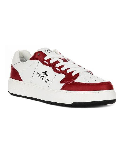 Replay Red Sneakers for men