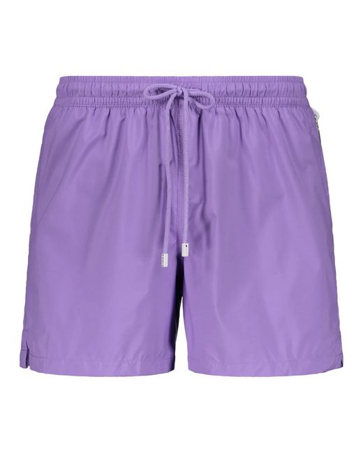 Fedeli Badmode ,Paars ,Polyester Beachshorts in het Purple voor heren