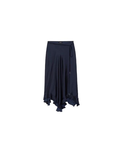 Zadig & Voltaire Blue Midi Skirts