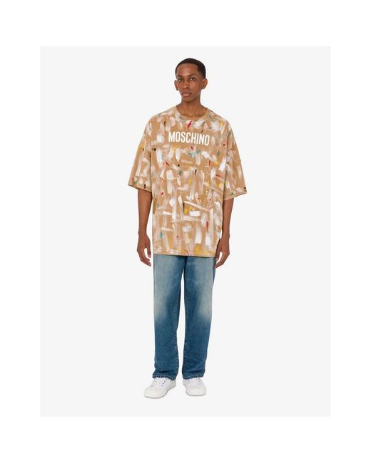 Moschino Natural T-Shirts