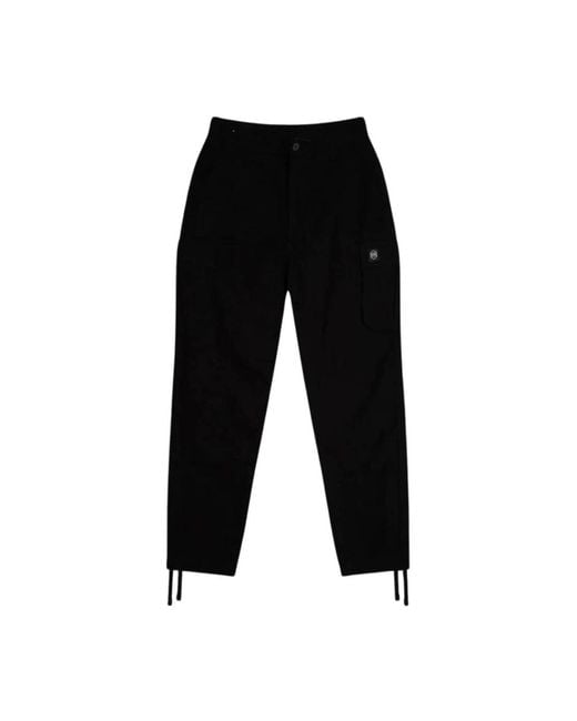 DOLLY NOIRE Black Cropped Trousers for men