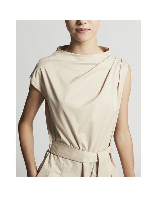 Midi Dresses di Peserico in Natural