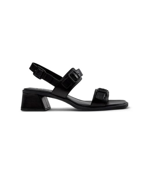 Camper Black High Heel Sandals