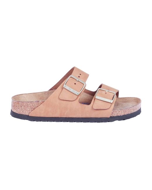 Birkenstock Pink Flat Sandals