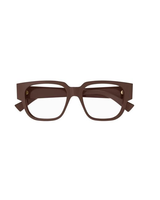 Bottega Veneta Brown Glasses