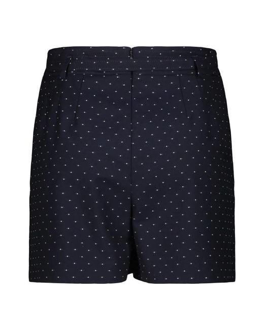 RED Valentino Blue Short Shorts