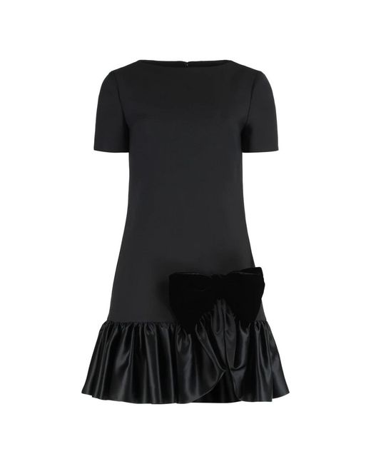 Valentino Garavani Black Short Dresses