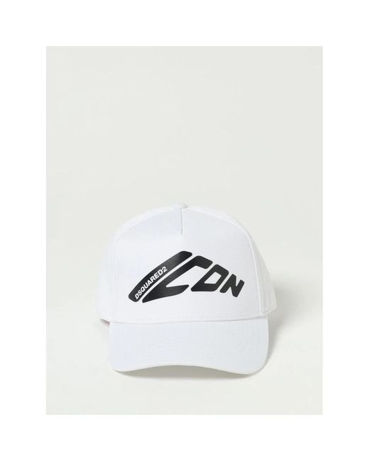 DSquared² White Hats & Caps for men