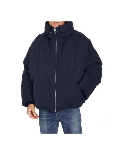Down Jacket Bottega Veneta de hombre de color Blue