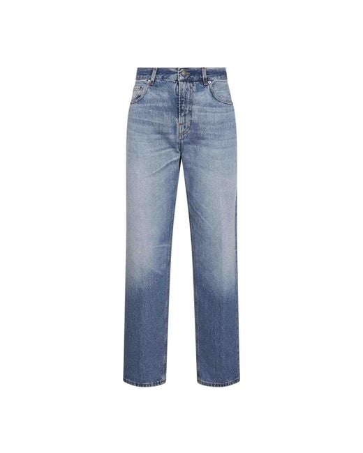 Haikure Blue Straight Fit Jeans