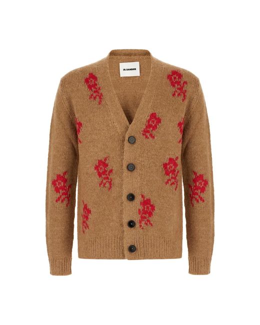 Cardigans di Jil Sander in Orange da Uomo