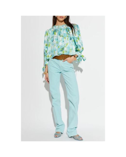 Chloé Blue Blouses