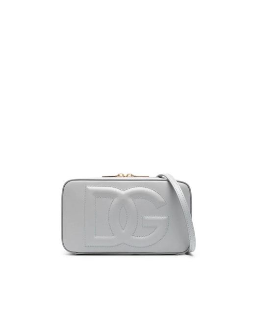 Dolce & Gabbana Gray Cross Body Bags