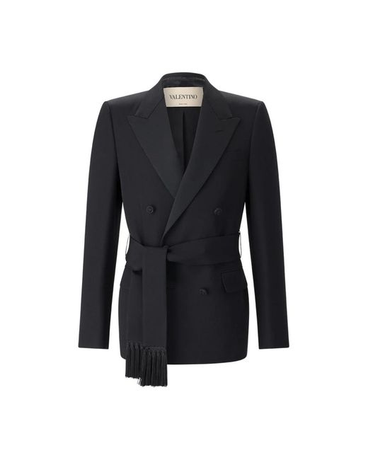 Valentino Black Blazers for men