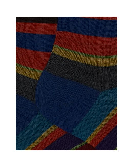 Gallo Lange blaue socken in Blue für Herren