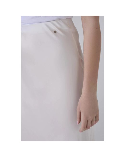 Kocca Rokken ,Wit ,Midi Rok in het White