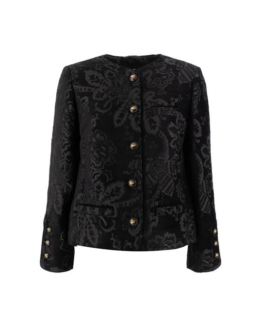 Etro Black Light Jackets
