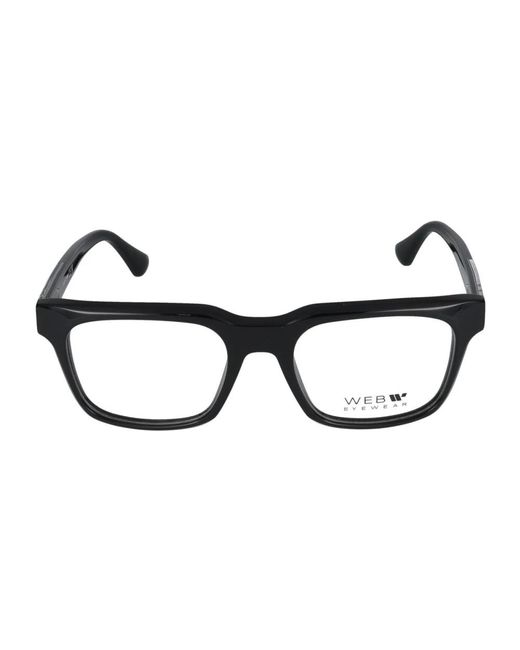 WEB EYEWEAR Black Glasses