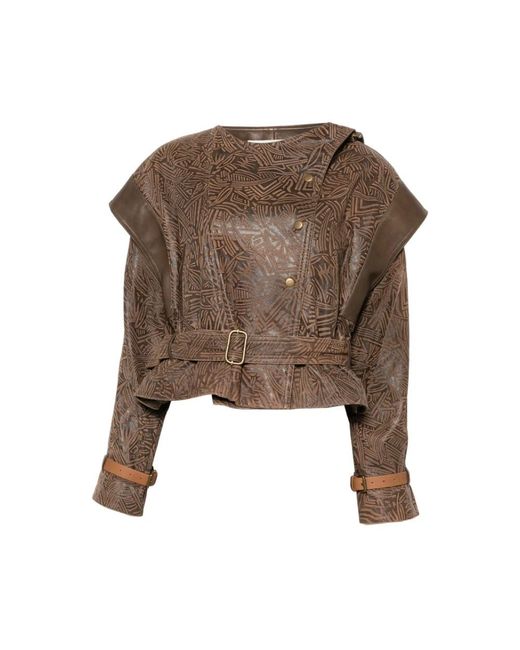Isabel Marant Brown Leather Jackets