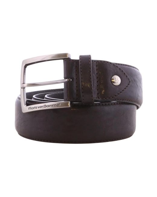 van Bommel Black Belts for men
